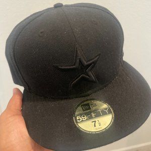New Era Houston Astros fitted hat 7 1/2